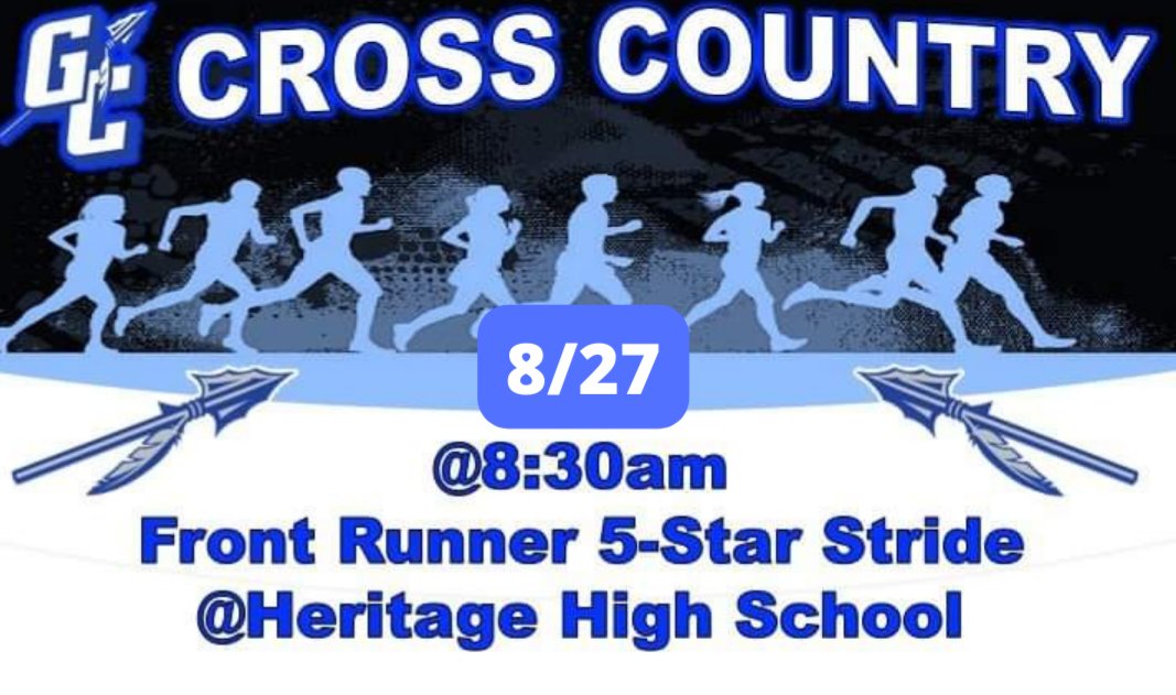 Cross Country this week!