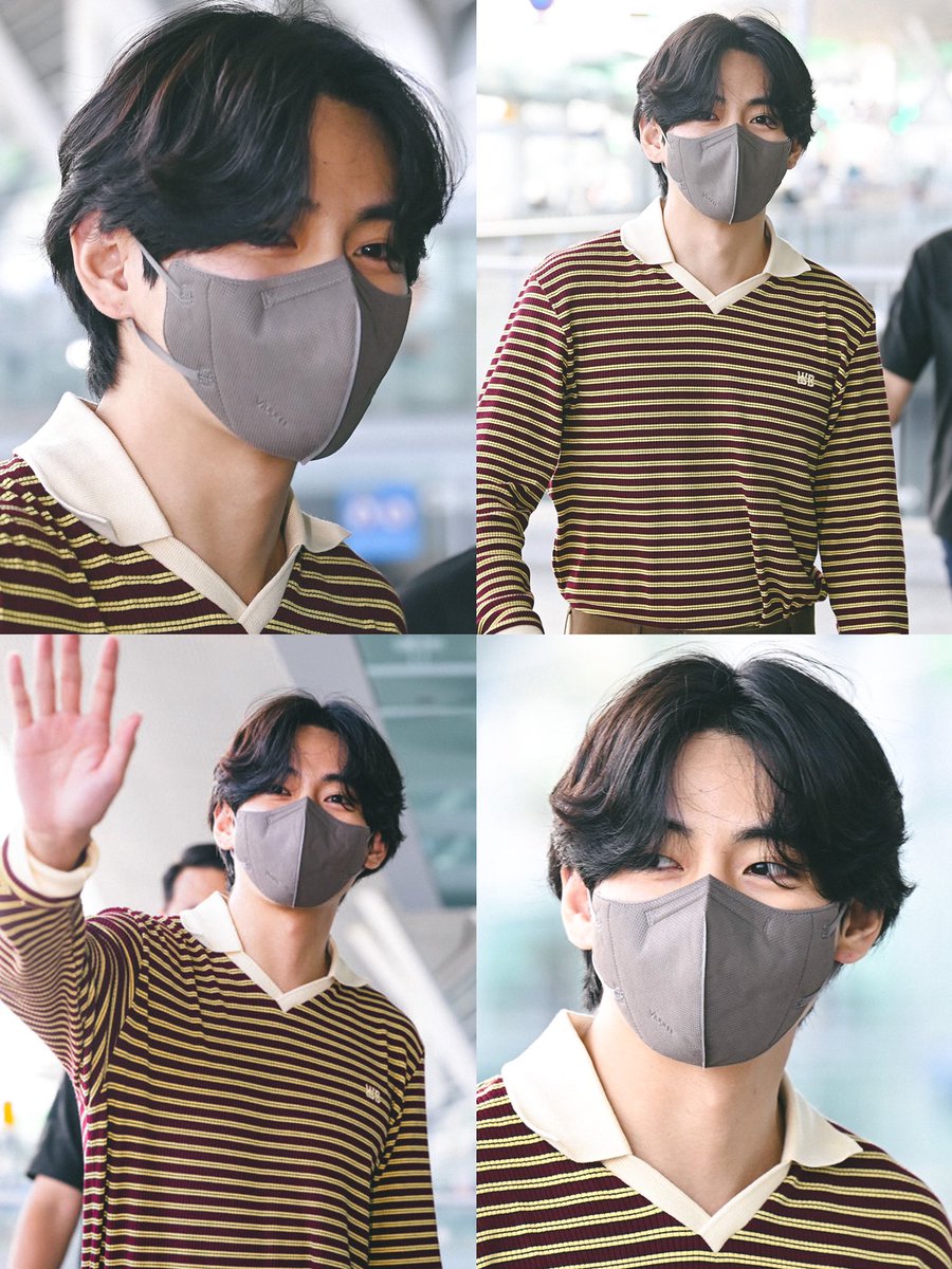 taeteland's tweet image. LOOK AT TAEHYUNG 😭🐻