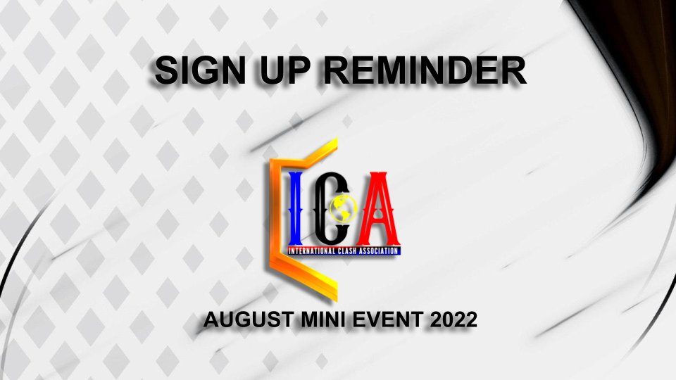 What might this post be about? 🤔

Did anyone say higher prize pool? Want to know more? Check the webbsite now!

🔗realprojectcreator.com/ICA_Event/Home/
🎟️Sign ups end Tomorrow!

Credits to for creating the webbsite goes to 
▶️<a href="/RAMI12_30_21_03/">Rami</a>

Make sure to❤️and🔁so we can continue next month!