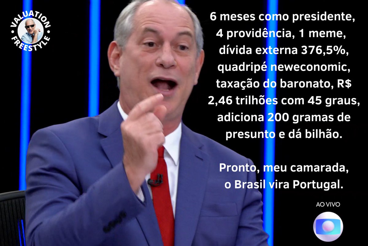 valuationfstyle's tweet photo. Obrigado pela atenção, Brasil! https://t.co/cbFJA81ZJX