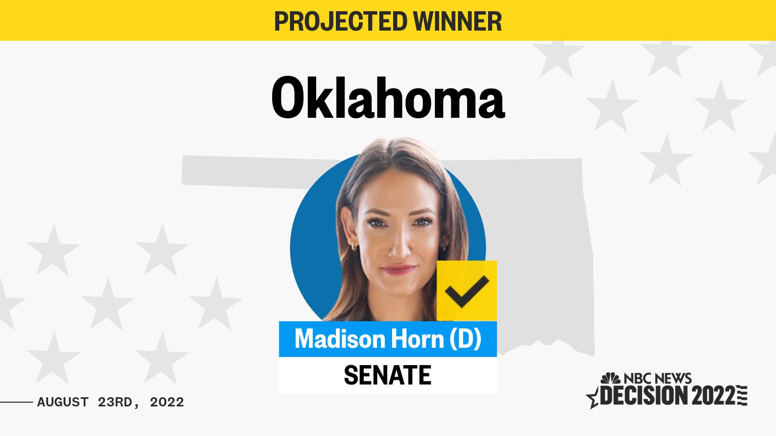 NBC News on Twitter "Madison Horn wins Democratic runoff election for