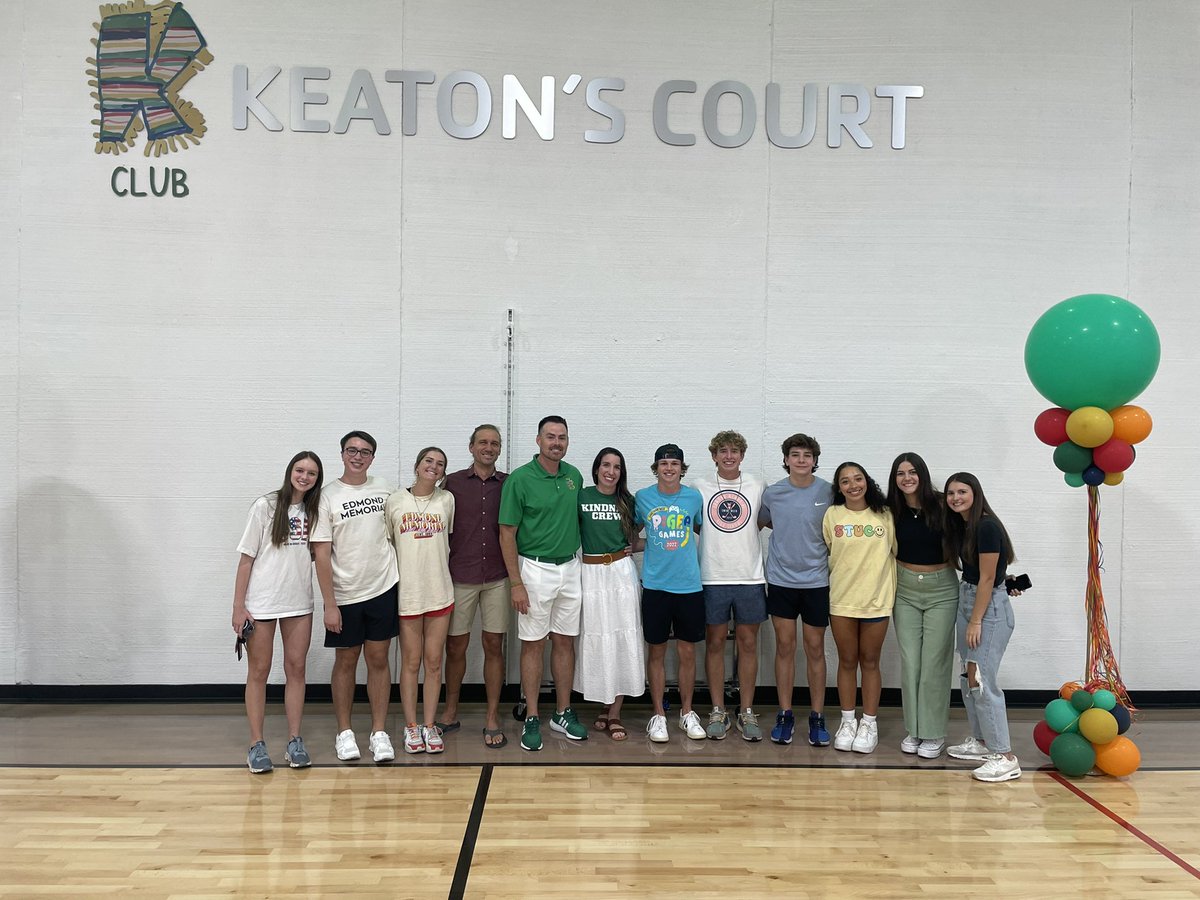 Proud of <a href="/EdmondStuCo/">EMHS StuCo</a> for their hard work.

Thankful for the generosity of thousands of people and local businesses who help make <a href="/SwineWeek/">EMHS Swine Week</a> a success every year.

Congrats <a href="/kclubkindness/">The K Club</a> on the gym dedication!