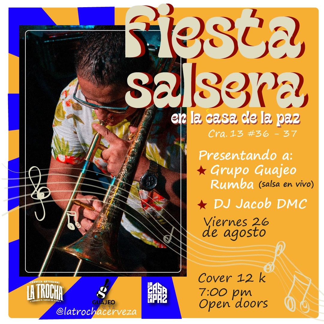 El viernes estamos de Salsa en vivo. 🔥🔥