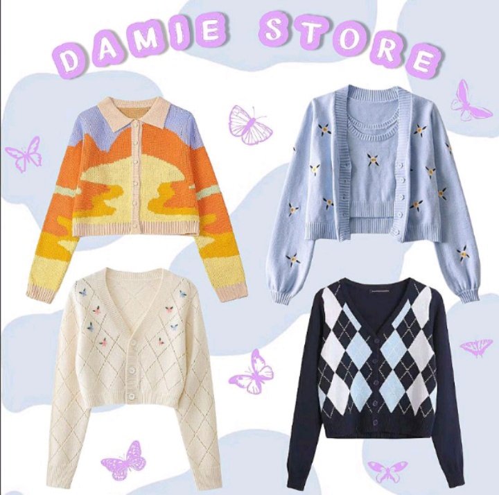 Rekomendasi sweater rajut korea import😍💗

A thread