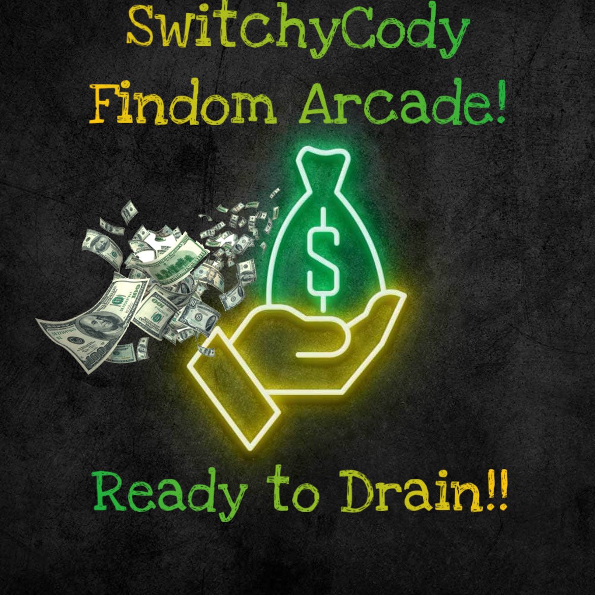SwitchyCody's tweet photo. The SwitchyCody Findom Arcade is open for drains!! Step up for a unique and exciting way to drain!! Im ready to take that cash!! #SwitchyCody #Findom #FindomMaster #CashMaster https://t.co/Ckw4gwasGN