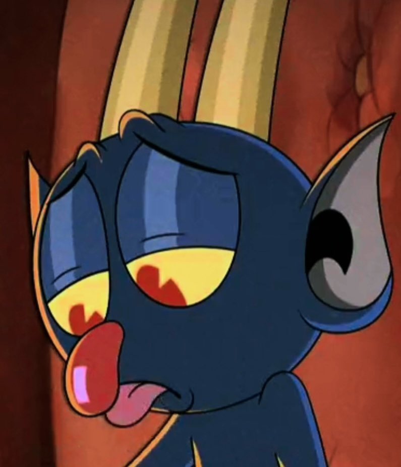 LupoLoz's tweet photo. BLEP 🤣🖤🐈‍⬛ 
#cupheadtwt #Cuphead #CupheadSeason1B #TheCupheadShow #cupheadshow #TheDevil #cupheaddevil #thedevilcuphead #cupheadthedevil #cupheadnetflix #cupheadmeme https://t.co/kP5gyzpHdV
