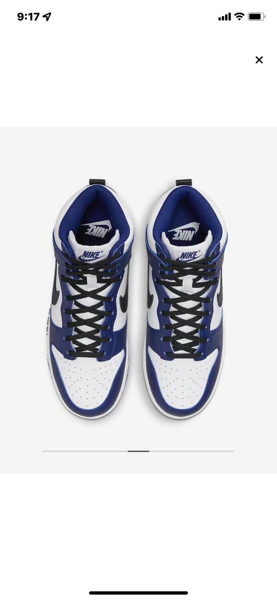 shinji_type_r's tweet photo. https://t.co/ipP4ez0cuCはダメ🙅‍♂️
zozoにてミラクルGOT'EM👟
DUNKHIGH DEEP ROYAL BLUE
🔵⚪️⚫️

#nike
#zozo
#dunkhigh
#deeproyalblue https://t.co/h2tnArPNs2