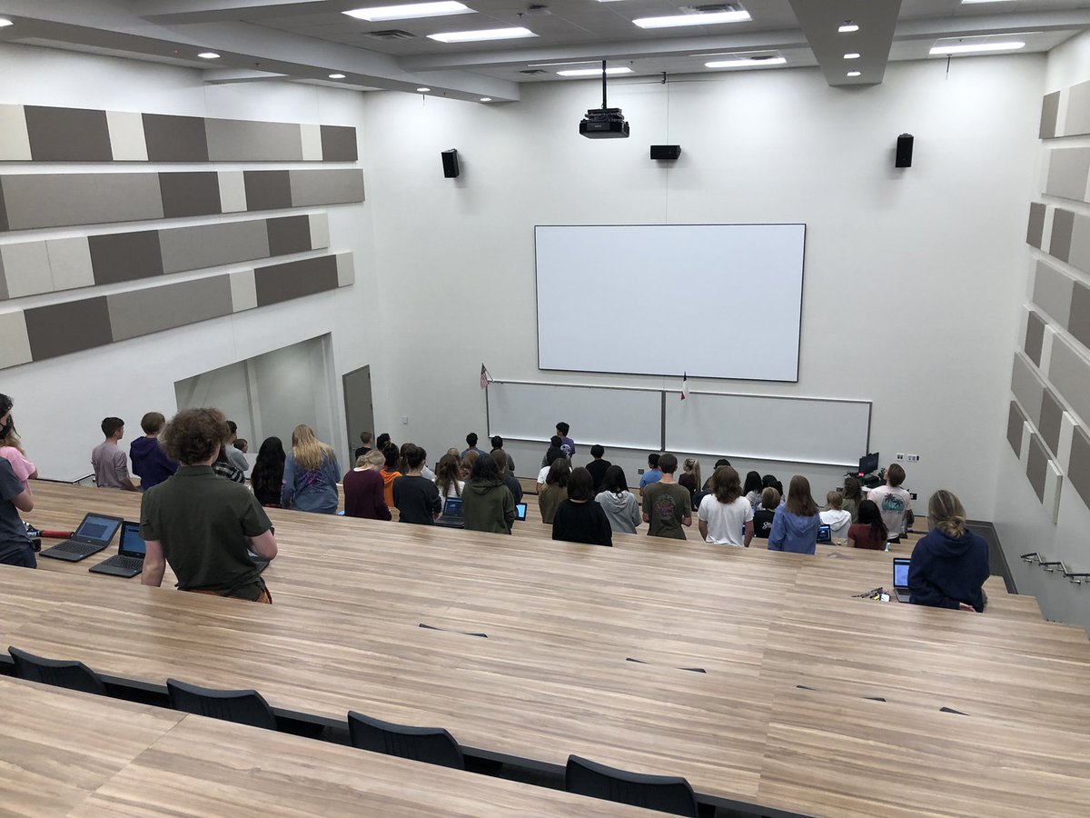 First <a href="/Denton_High/">Denton High School</a> NHS meeting of the year is in the books.  Big thanks to Ms Keila from <a href="/UNTnews/">UNT News</a> TRIO Talent Search for speaking with us about college admissions.