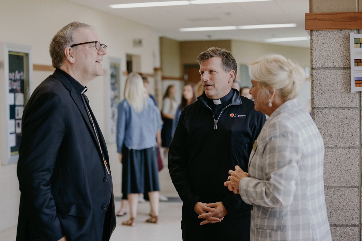 Friends, last week I celebrated a Catechetical Day Mass at Lourdes High School for teachers and catechists from across the Diocese of <a href="/WinonaRochester/">Diocese of Winona-Rochester</a>. Please join me in praying for our teachers and students as the school year begins.