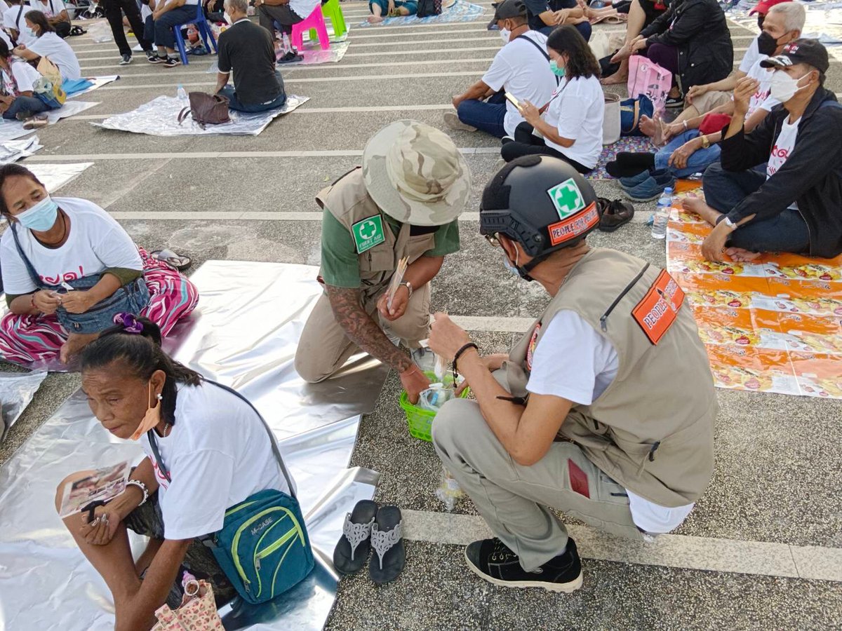 FIRST AID in PROTEST Organization tweet media