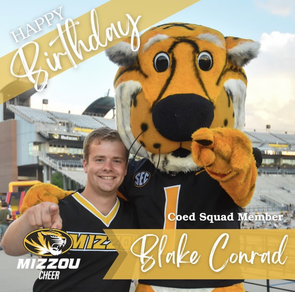 Mizzou Cheerleading On Twitter Happy Birthday To 1st Year Coed Team