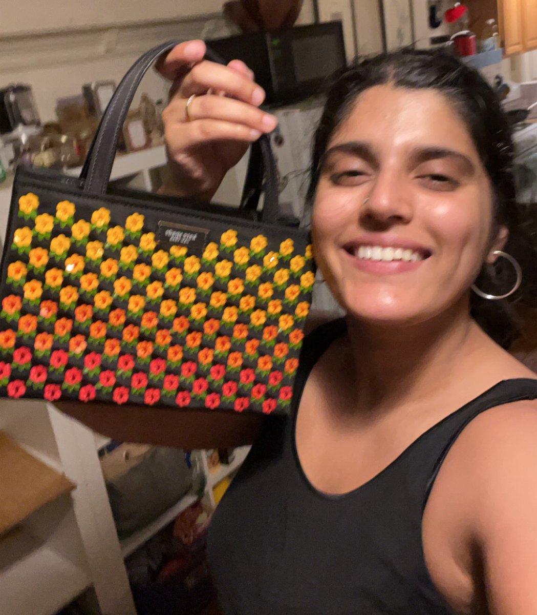 gurshi_'s tweet photo. just bought the first major bag i worked on last year :’) she’s a cutie and feels so good and surreal to see her hit the stores! 💛🧡❤️ https://t.co/kcE9gH2kZA