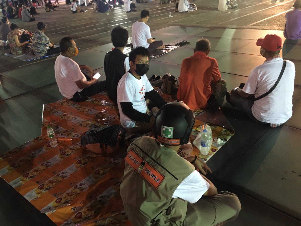 FIRST AID in PROTEST Organization tweet media