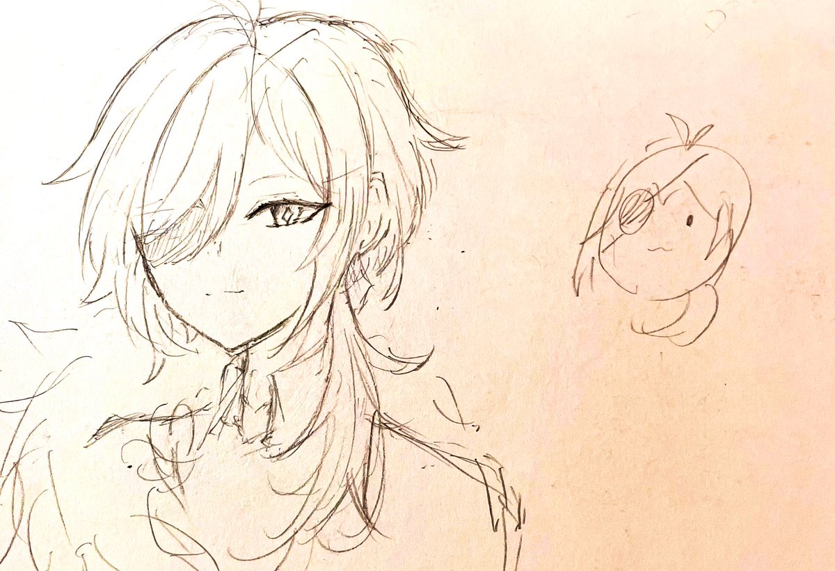 122_kurorr's tweet photo. ちゃんと描いたガイアとそうじゃないガイア。
 #原神  #ガイア https://t.co/s01uBmAxbk