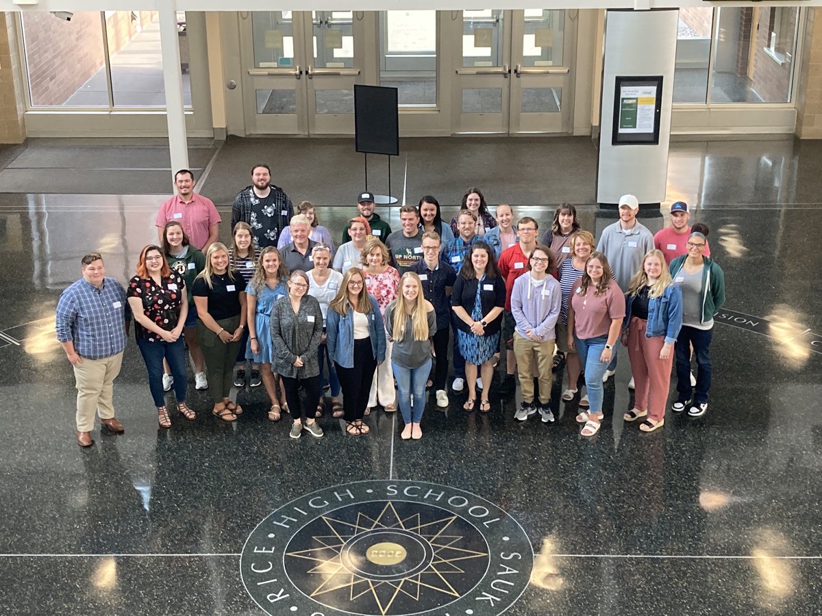 BushmanJenny's tweet photo. Exciting day welcoming new teachers to the STORM! They shared why they became teachers, and I am so excited for our students! #growth, #relationships #impact https://t.co/xfTphmJTuw