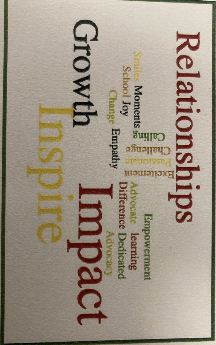 Exciting day welcoming new teachers to the STORM! They shared why they became teachers, and I am so excited for our students! #growth, #relationships #impact
