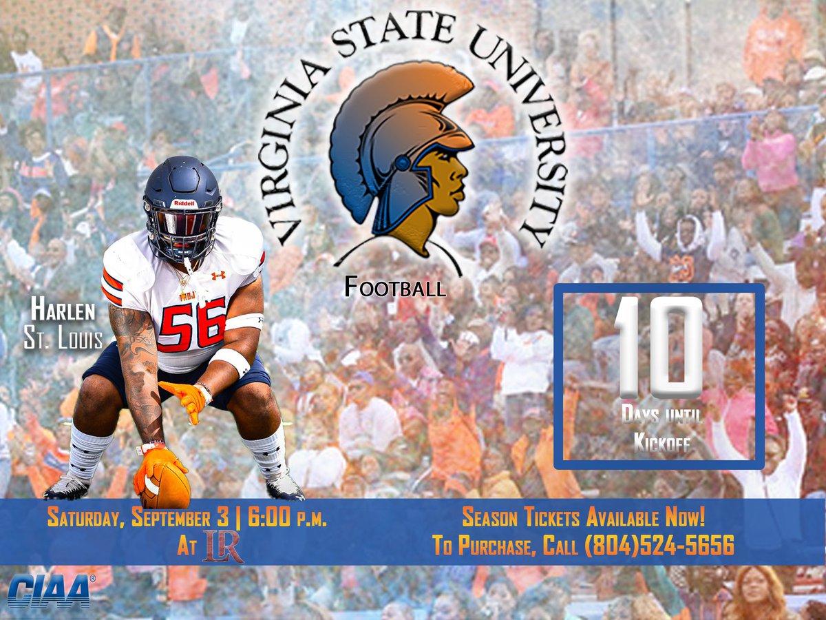 VSUsports1882's tweet photo. Only 10 days until Trojan Football is back who's excited? ππβοΈ
#BeatLR https://t.co/cz8OeEoQri