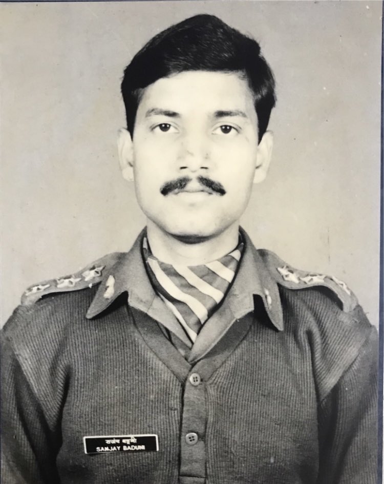KBaduni's tweet photo. Each moment was heavy , days seemed dragging 
Smiling was in vain as challenges were mounting 
And then, I decided to celebrate you …. 27 years - 9862 days - 236682 hours without you. #JaiHind https://t.co/A15RZ33f0P