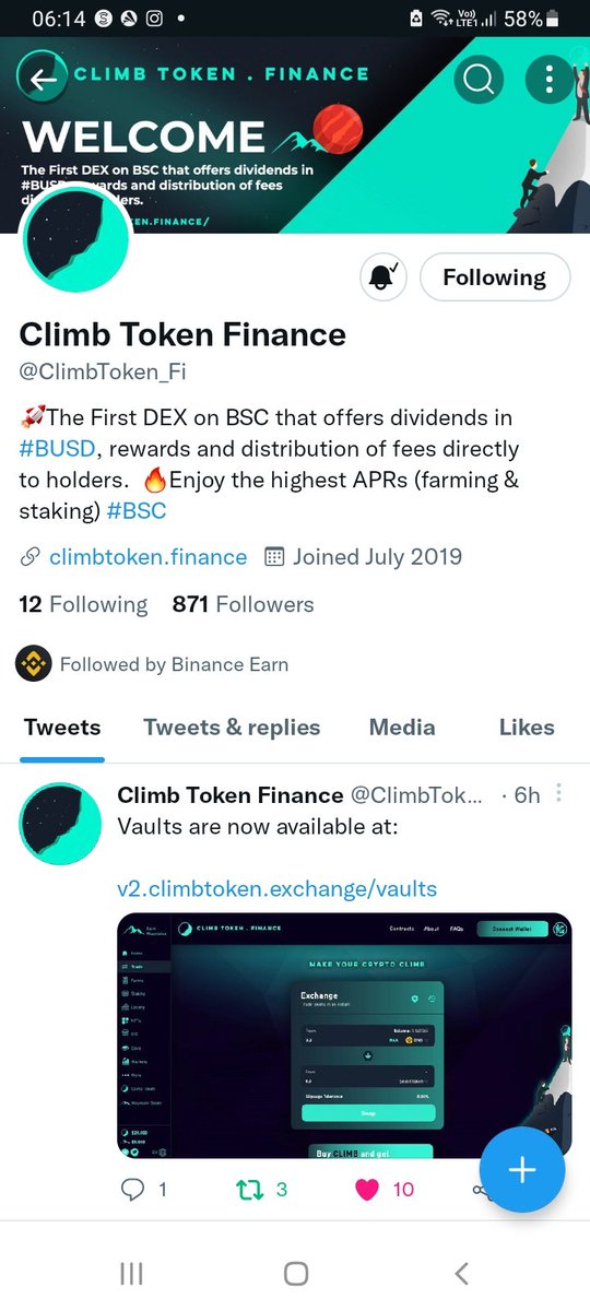 ShavinduAm's tweet photo. @BNBEarn_ @ClimbToken_Fi bc1q4u4cszaz0xluskjfxw0zsv7kfj8pdql68utdjp https://t.co/HN58LIiPKz