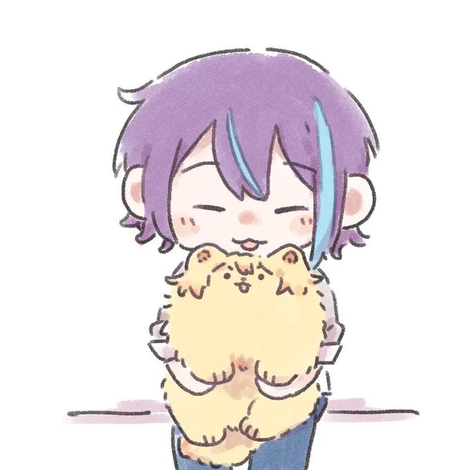友達にあげた司ポメと類くん 