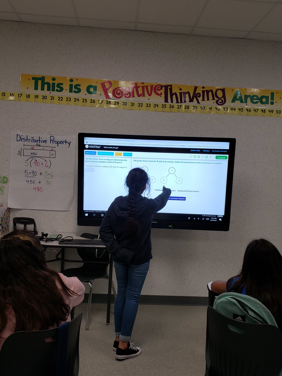Meghan McGregor (@meghanmcgregor6) on Twitter photo Conquering Greatest Common Factor and Least Common Multiple using Factor Trees and incorporating <a href="/carnegielearn/">Carnegie Learning</a> MATHIA today to engage my 6th graders in their learning! <a href="/TRod_Math13/">Tiana Rivera (Rodriguez)</a> <a href="/pdevans01/">Phoebe Pruitt</a> <a href="/JBrown_MathTalk/">J. Brown</a>
#MiddleSchoolMatters
#aldineconnected Conquering Greatest Common Factor and Least Common Multiple using Factor Trees and incorporating <a href="/carnegielearn/">Carnegie Learning</a> MATHIA today to engage my 6th graders in their learning! <a href="/TRod_Math13/">Tiana Rivera (Rodriguez)</a> <a href="/pdevans01/">Phoebe Pruitt</a> <a href="/JBrown_MathTalk/">J. Brown</a>
#MiddleSchoolMatters
#aldineconnected