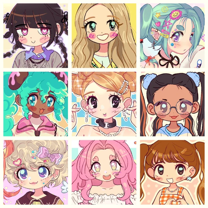 cute girls attack #faceyourart 