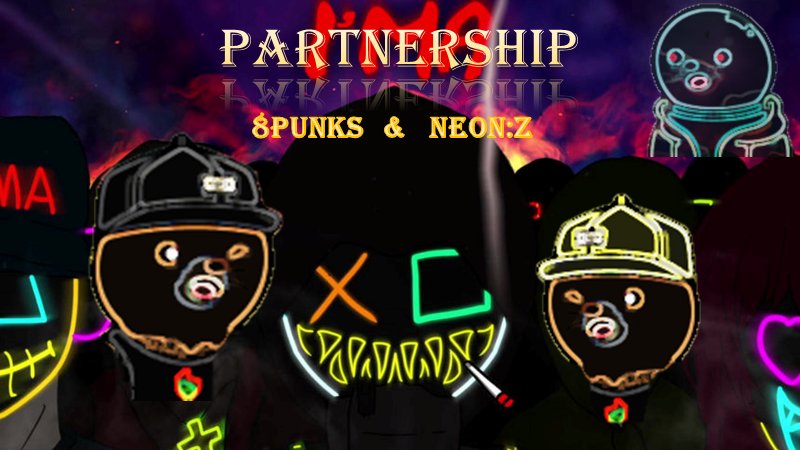 NEON:Z X 8-Punks(팔펑단) 파트너쉽 기념 이벤트
🎁 상품
AnimalsPunks V2 NFT X 5
NEON:Z NFT X 5
AngelDogs NFT X 1
Dr.groot X 1
닥터그루트 샴푸+트리트먼트
Mutant Ape X 1
<a href="/kor_zakga/">NEON:Z (aka_픽퍼스)</a> <a href="/AP_8Punks/">카고리즘</a> 팔로우
좋아요+ 3 TAG
이벤트 미션 진행 후 구글폼 작성
docs.google.com/forms/d/e/1FAI…
📆기간 8/31까지