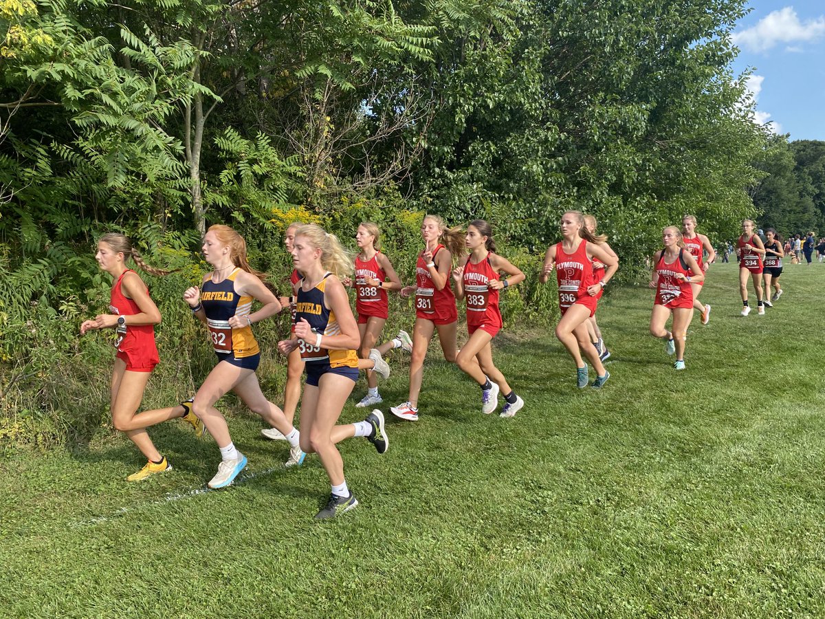 PlymouthHS_XCTF's tweet image. Both girls and guys got W’s tonight against Bremen, JGlenn, and Fairfield! Shoutout to Sophie Wray and Trey Hall on individual wins!!