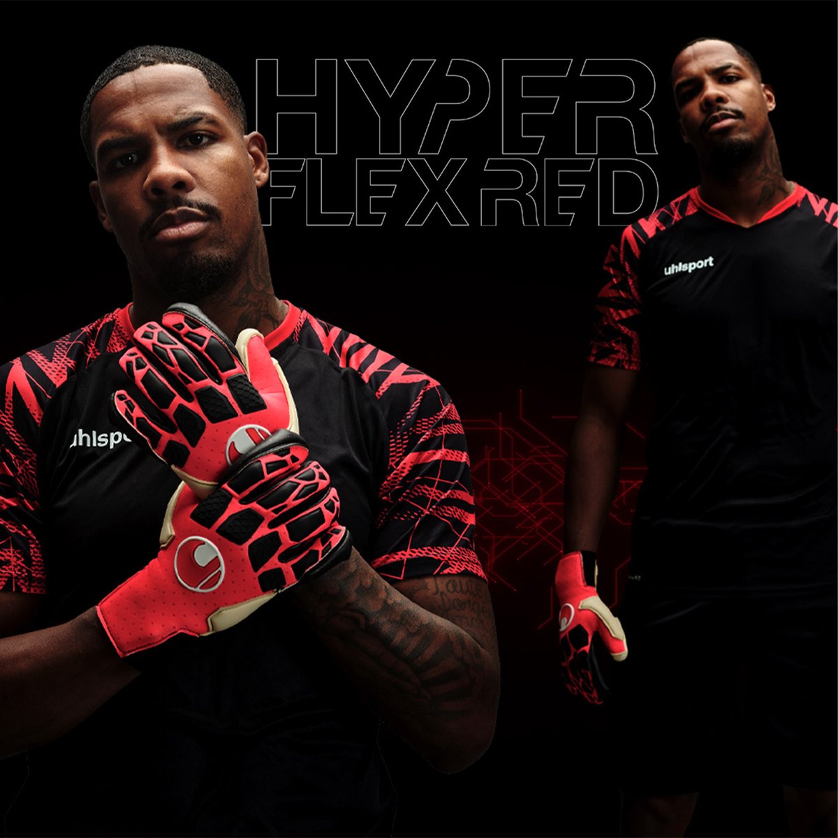 uhlsport_JP's tweet photo. 昨日8/23よりHYPER REDが発売されました😊🙌
今回の目玉は何と言っても…
NEWパームの『ハイパーフレックス』‼
スーパーグリップとアブソルートグリップを組み合わせたNEWモデルです💯
*今週からはHYPERREDの2品番をご紹介していきます!
#uhlsport #HYPERRED #HYPERFLEX #GK #soccer https://t.co/s3uXXH4aph