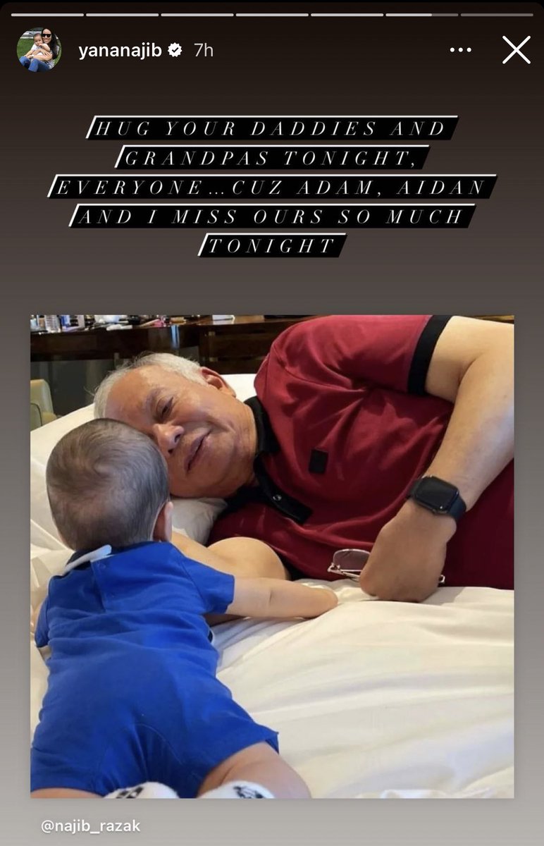 Our daddies and grandpas were not involved in corruption, embezzlement, money laundering and power abuse.