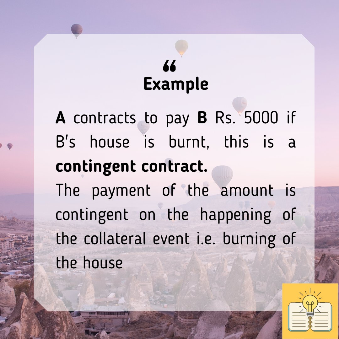 GyaanzCom's tweet photo. What is Contingent Contract?
Follow @GyaanzCom 
#LLB #llm #judiciary #AIBE #Gyaanz #Contract #Law
#legal #Legalaffairs #clat https://t.co/IhCE1fCFPF