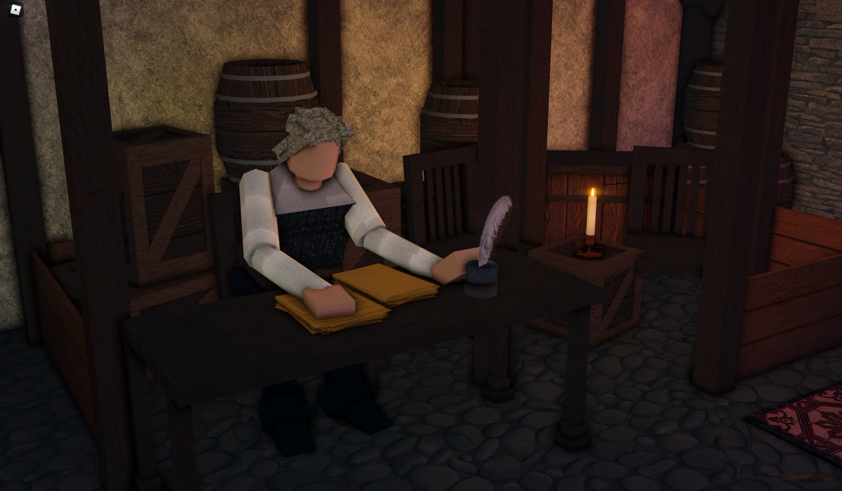 hoovydoobydoo's tweet photo. Inventory clerk #bloxburg #welcometobloxburg #medievalbuild #lookiokassummershell https://t.co/iwTO6niABK
