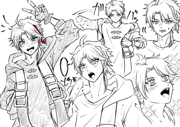 一週間ぶりのお絵描きのリハビリがてらあきなrkgk 