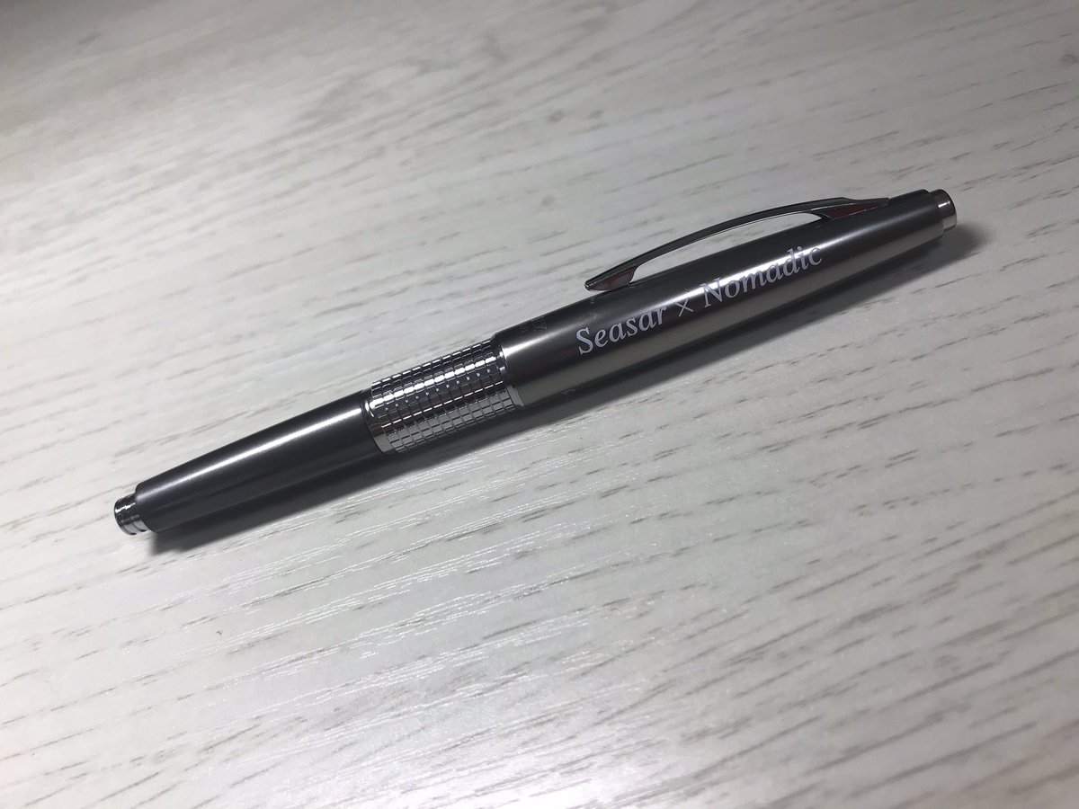 Ken_stationery's tweet photo. 【Seasar × Nomadicオリジナルケリー】
届きました！！初ケリーがこれは嬉しい…
開けた瞬間思わず「ｽｹﾞｪ」と言ってしまいました笑 この度は素敵なプレゼントキャンペーンをありがとうございました。
 #ケリー  #KERRY #ノーマディック #Nomadic  #しーさー #Seasar https://t.co/bKLQ5unVEA