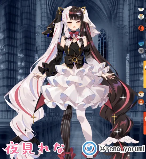  えらすぎだわ私〜〜〜!!!(リアル知り合いの似顔絵依頼を体調悪すぎてこなせてないけど…)これ!!!天使と悪魔!!!!エモ!!!!! 