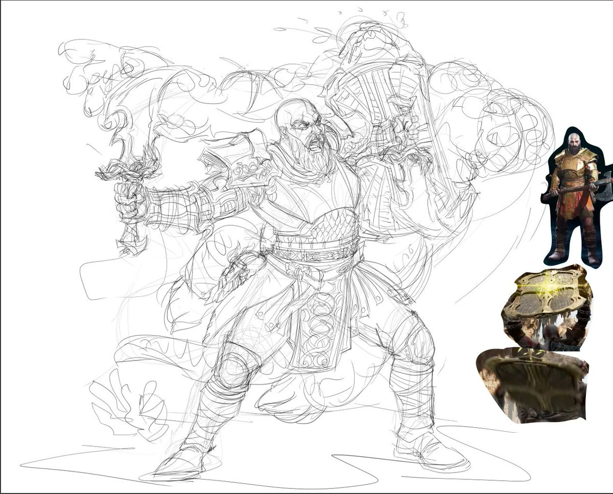 Let's try something new! Kratos Darkdale armor! 🤩✏️✏️✏️ #GoW #Ragnarok
