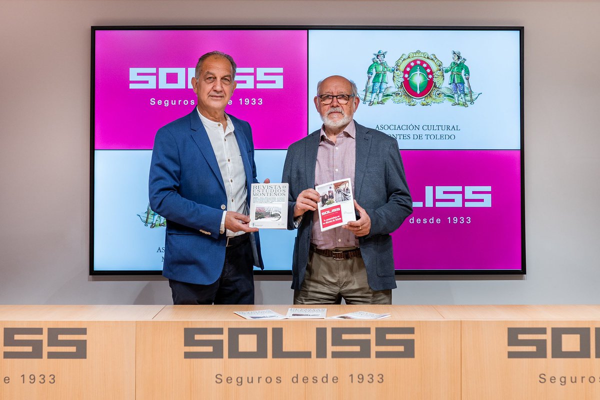 FundacionSoliss's tweet photo. En su compromiso por fomentar y mantener la cultura en nuestra región, Soliss sigue apostando un año más por el patrocinio para la edición de la Revista de Estudios Monteños promovida por la histórica Asociación Culturas Montes de Toledo.
Sigue leyendo en https://t.co/eGyobu7pDR https://t.co/HH9KgihyyX