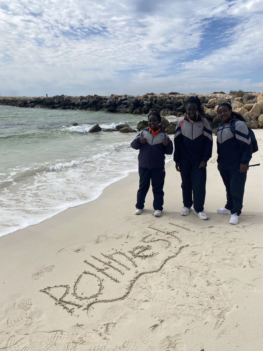AislingPForbes's tweet photo. Year 6 enjoyed a morning pilgrimage along the beach to Bathurst Lighthouse #HCCEllenbrook https://t.co/kgfbYHGRbq
