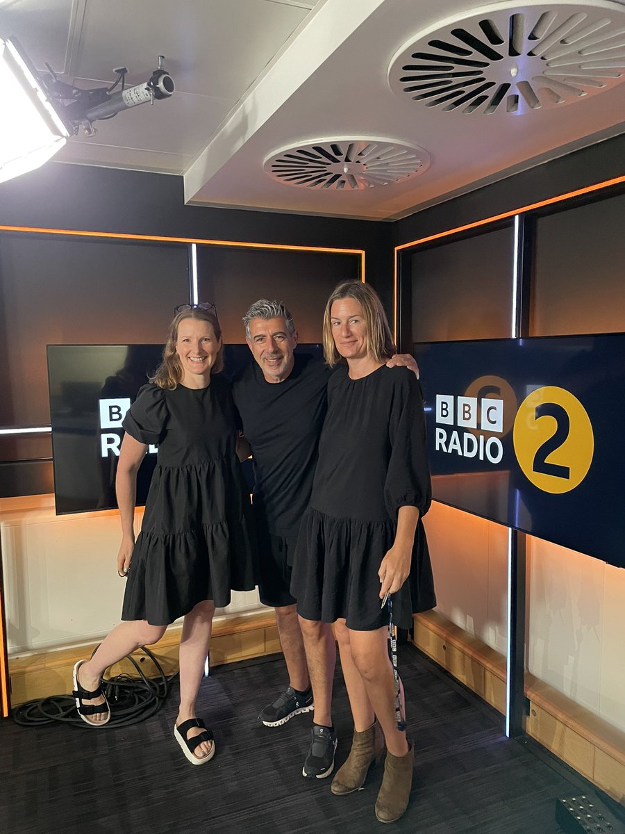 I think we got the dress code for this morning’s breakfast show 😂 <a href="/JulesLangVoice/">Jules Lang</a> <a href="/ClareNews2/">Clare Runacres</a> <a href="/BBCRadio2/">BBC Radio 2</a> <a href="/BBCSounds/">BBC Sounds</a>