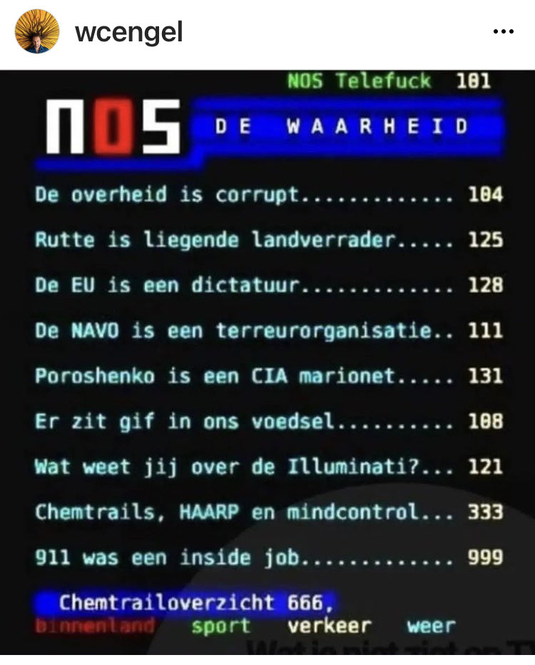jose06624176's tweet photo. Goedemorgen allemaal ..🍀🦋
Hoe mooi zou het zijn, wanneer we dit eens op teletekst zouden lezen ! https://t.co/PrTwyMI0zs