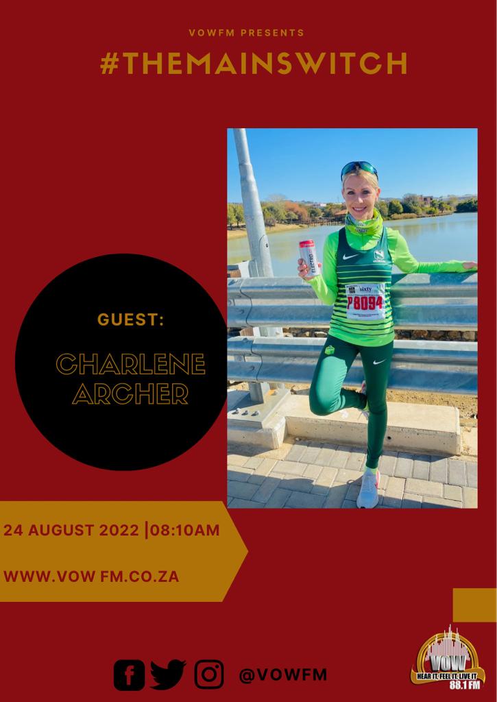 #SportsCorner:

[INTERVIEW] South African Nedbank Marathon runner <a href="/CHAR5487/">CHARLENE ARCHER</a> joins @warrazlangeni and @kamgizzle on #TheMainswitch

You don’t want to miss it🤞🏽🤞🏽🤞🏽
<a href="/WarrazLangeni/">WANDILE 'WARRAZ' LANGENI👑</a> @Kamgizzle