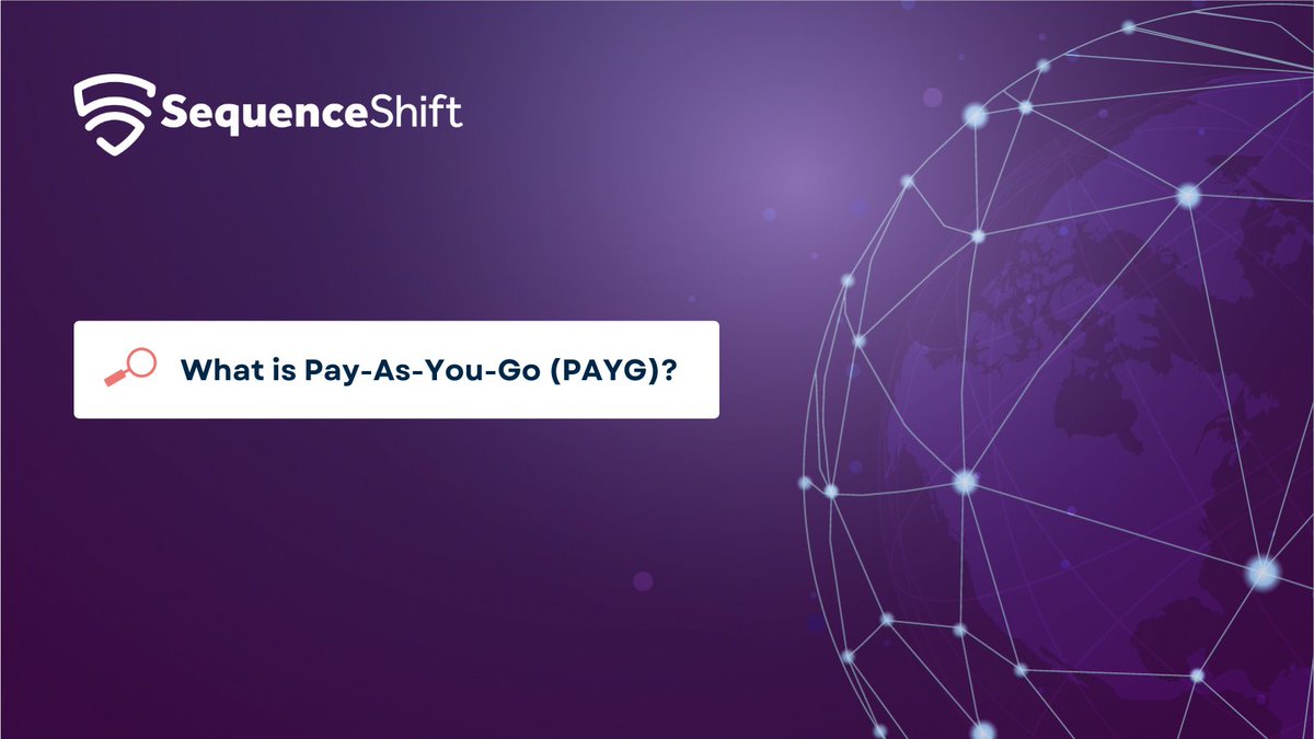sequenceshift's tweet photo. #PAYG is a system of paying for goods, services, etc. at the time of purchase, rather than buying on credit. This particular pricing model allows buyers and organizations to pay for the cost of a product or service when they occur rather than paying in advance or afterwards. https://t.co/OP0HFZyhvf