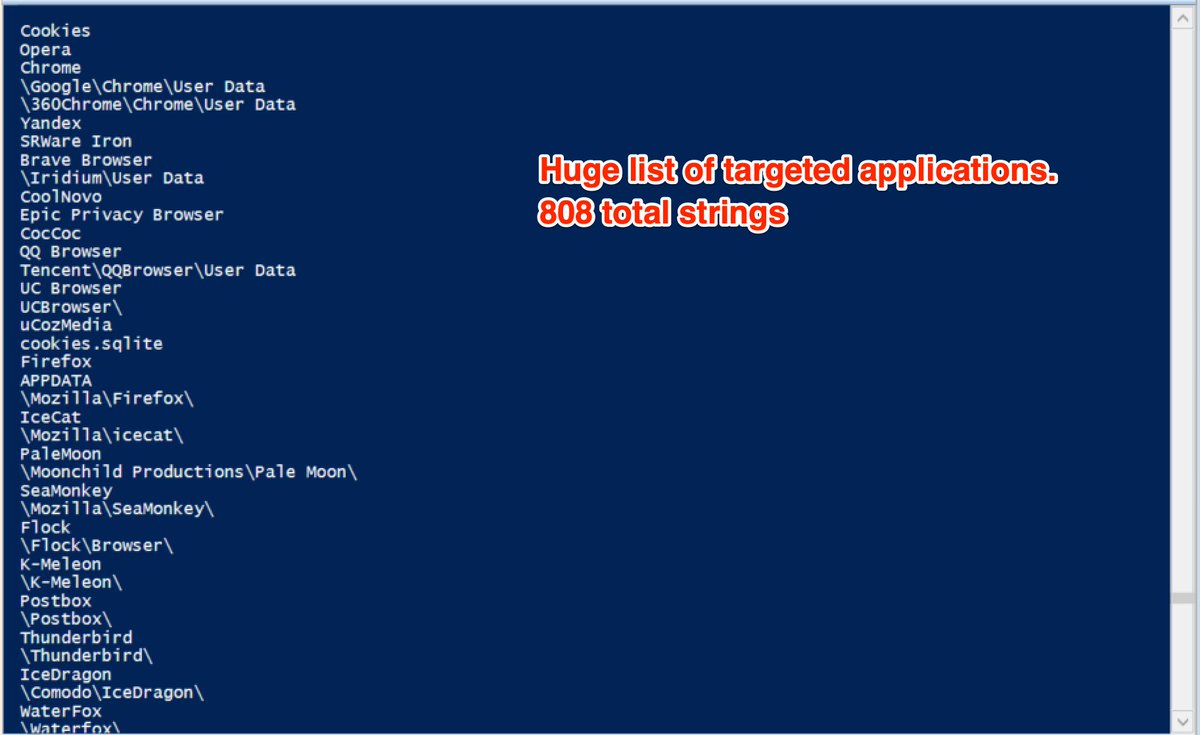 embee_research's tweet image. #Malware protectors often use unique functions to #obfuscate strings. Using powershell, you can dynamically invoke those functions to bypass the obfuscation and dump hidden content. Below is an #AgentTesla malware sample de-obfuscated using this technique. 
1/