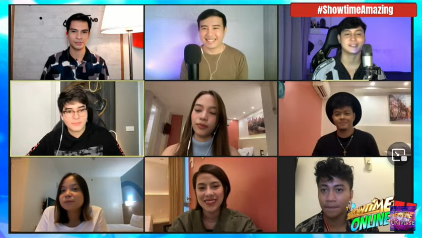 ViceGandaorg's tweet photo. itsShowtimeNa: #ShowtimeAmazing Wednesday kuwentuhan ng SOU Squad kasama ang Top 10 Idol Hopefuls na sina Nisha Bedaรฑa, Ryssi Avila, Ann Raniel, PJ Fabia, Khimo Gumatay https://t.co/rtghQu6v7J