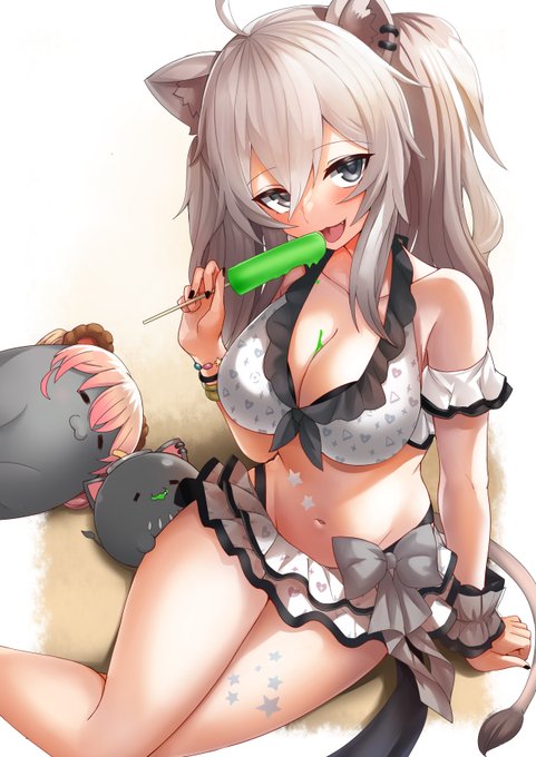 ぼたん樣の水着Des///w///

 #ししらーと 