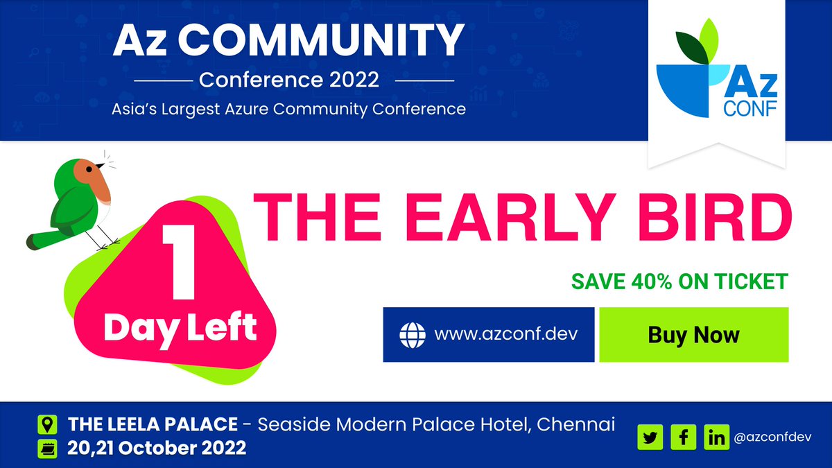 TechXConf's tweet photo. "Alone we can do so little but together we can do much"... So all you need to do is, book your tickets and join us.

𝐁𝐨𝐨𝐤 𝐍𝐨𝐰: https://t.co/w0gmdJLfKS

#AzConfDev #MicrosoftAzure #cloudnative #MicrosoftEvents #AzConf #CloudFirst #AzConfCloudFirst #AzConf2022 #OpenSource https://t.co/52Dm7HGSf5