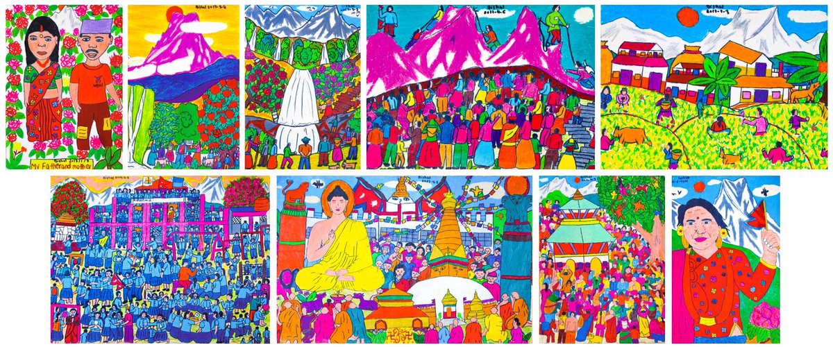 The Himalayan Dream 5th Series 

Artist : Bishal Chapai

The Um Hong-gil Human Foundation has been promoting the ‘Seraph Village School Building Project’ to establish a school in the Himalayas. 

enftee.com/company/galler…

#Himalayan #UmHonggil