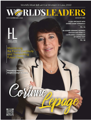 HLAvocats's tweet photo. [@corinnelepage nommée parmi les femmes les plus influentes du monde dans le domaine du #droit par #WorldsLeaders !] 

Son interview « Maintaining the firm’s continuity and transmitting future views » est disponible en ligne en cliquant ICI : https://t.co/i53rxe7KZP https://t.co/mMrOhCLik3