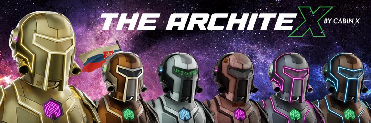 DJvAPED's tweet photo. #NewBanner #SamePFP 😂
Picked up a few more #ArchiteX by @x_cabin.
Had to make new banner.
#TheArchiteX #SupremeEdition #CabinX #ElrondNFT #ElrondCommunity #ELGD #NFTs
#ElrondNetwork #Elrond https://t.co/gDbLdwoAXZ