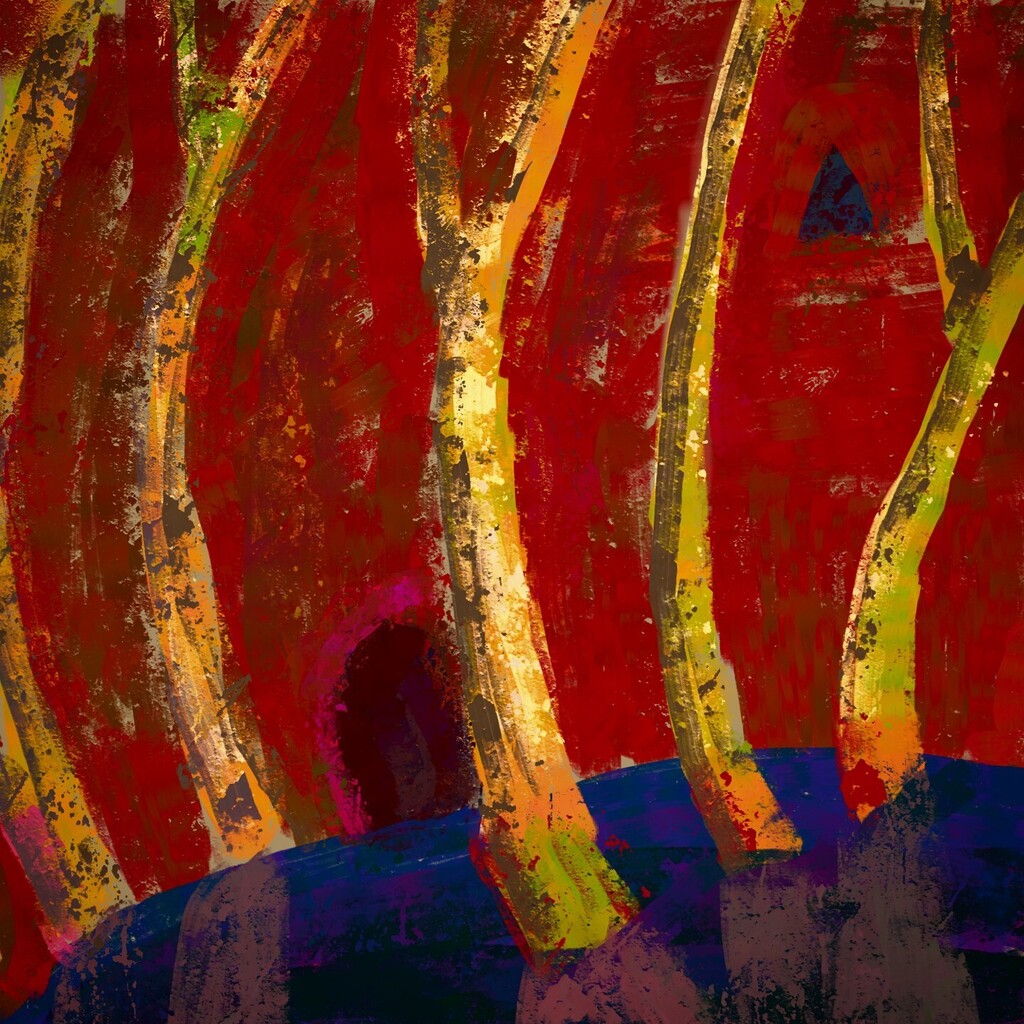 ramganesh's tweet photo. Pastel Forest. 

(While watching NetFlix show about King of Dreams ‘Sandman’)

#45minutes #quicksketch #infinitepainter #pasteldrawing #sandman #netflix #whilewatching https://t.co/LukIqeeLq5 https://t.co/w4nuqAlgiP